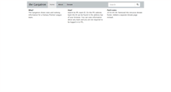 Desktop Screenshot of gargatron.com